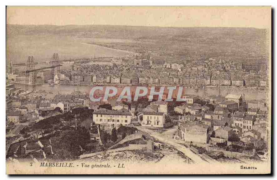 Marseille - Vue générale - Selecta - LL