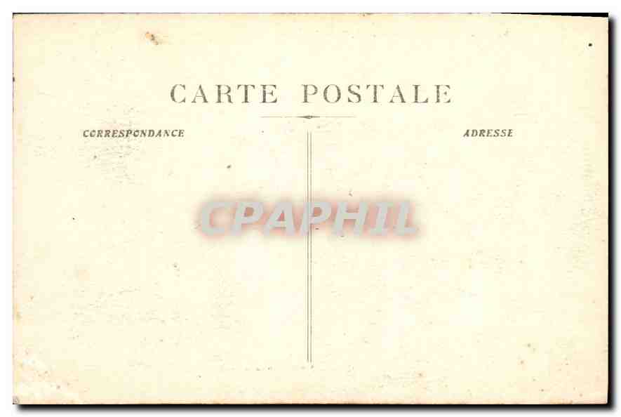 CPA Marseille vue generale et N D de la Garde  — Rückseite