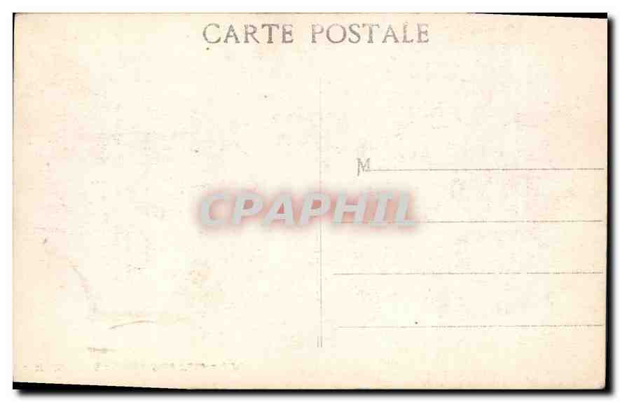 CPA Marseille Abbaye Saint Victor  — Verso