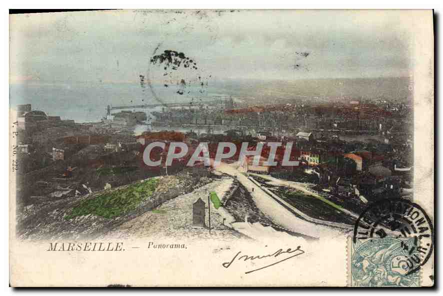 Marseille — Panorama — Éditeur J. Smirner, n° 222