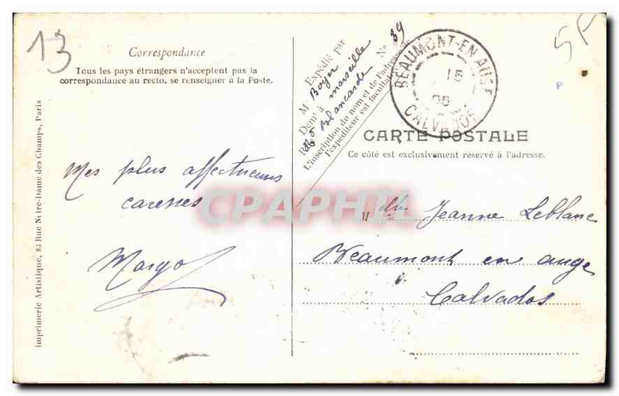 Marne — vue panoramique — Imprimerie Artistique, 52 rue Nitre-tame des Champs, Paris — Reverso