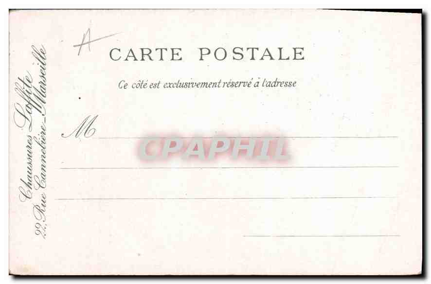 CPA Marseille Pont Transbordeur  — Verso