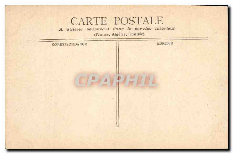 CPA Marseille Musee Borely  — Rückseite