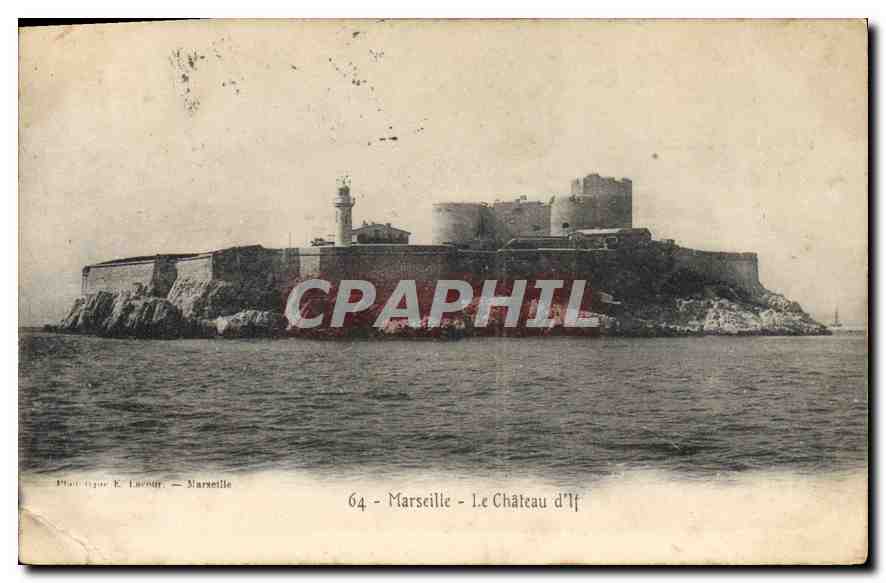 CPA Marseille le chateau d'If 