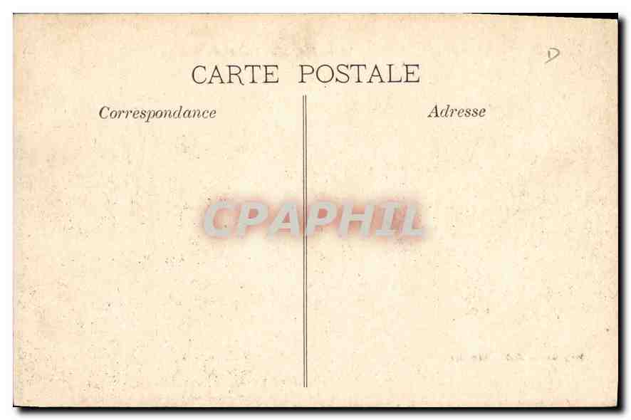 CPA Marseille le Parc Borely  — Rückseite