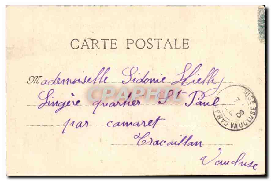 Marseille - La Porte d'Aix — Arc de triomphe commémoratif — éditeur non identifié, n° 2 — Reverso