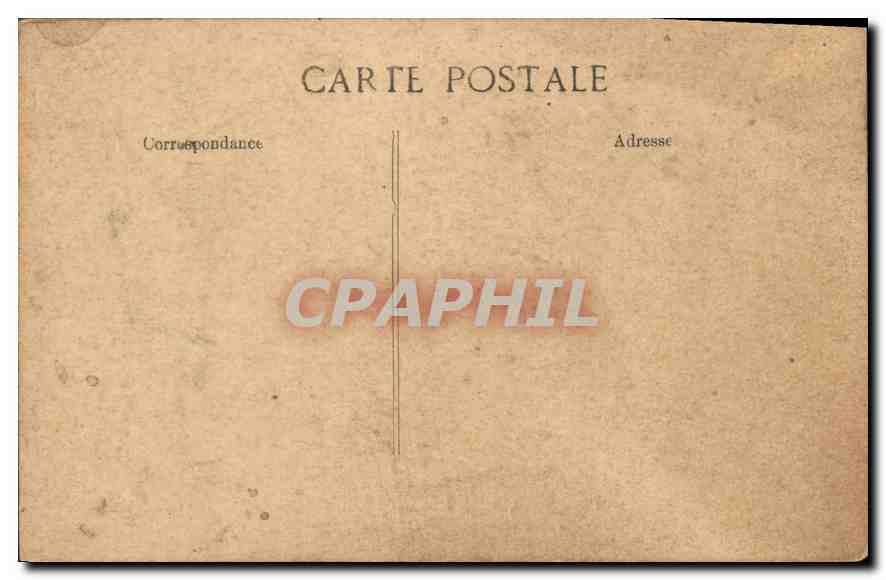 CPA Marseille le Quartier d'Endoume et les Iles  — Rückseite