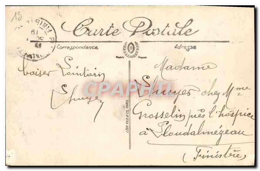 Marseille — La Cathédrale — LL — Verso
