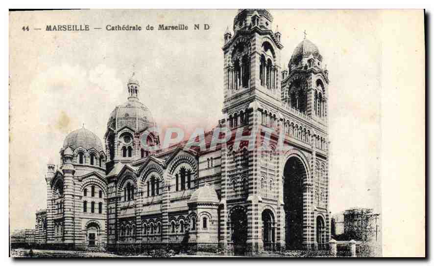 CPA Marseille cathedrale de Marseille 