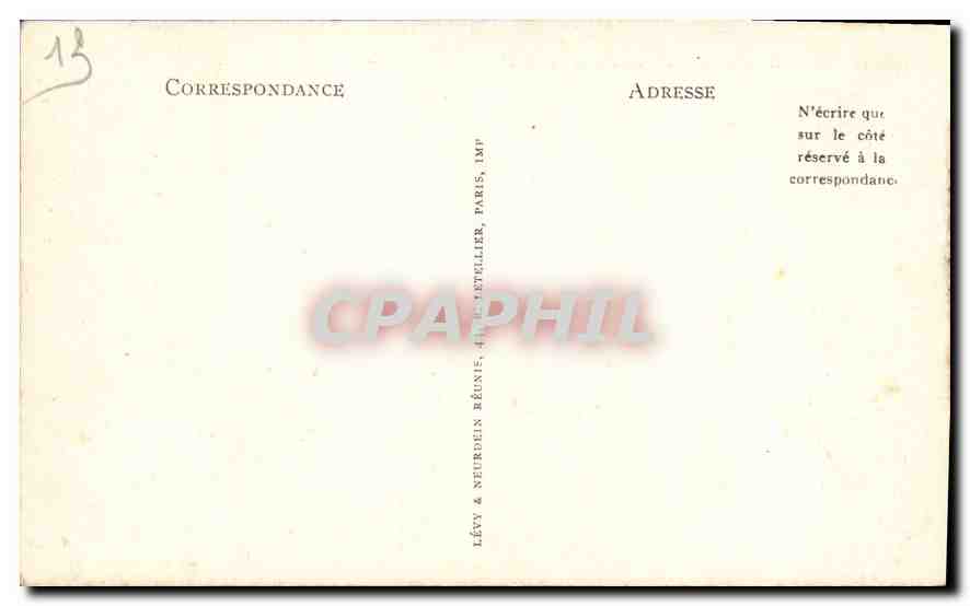CPA Marseille cathedrale de Marseille  — Rückseite