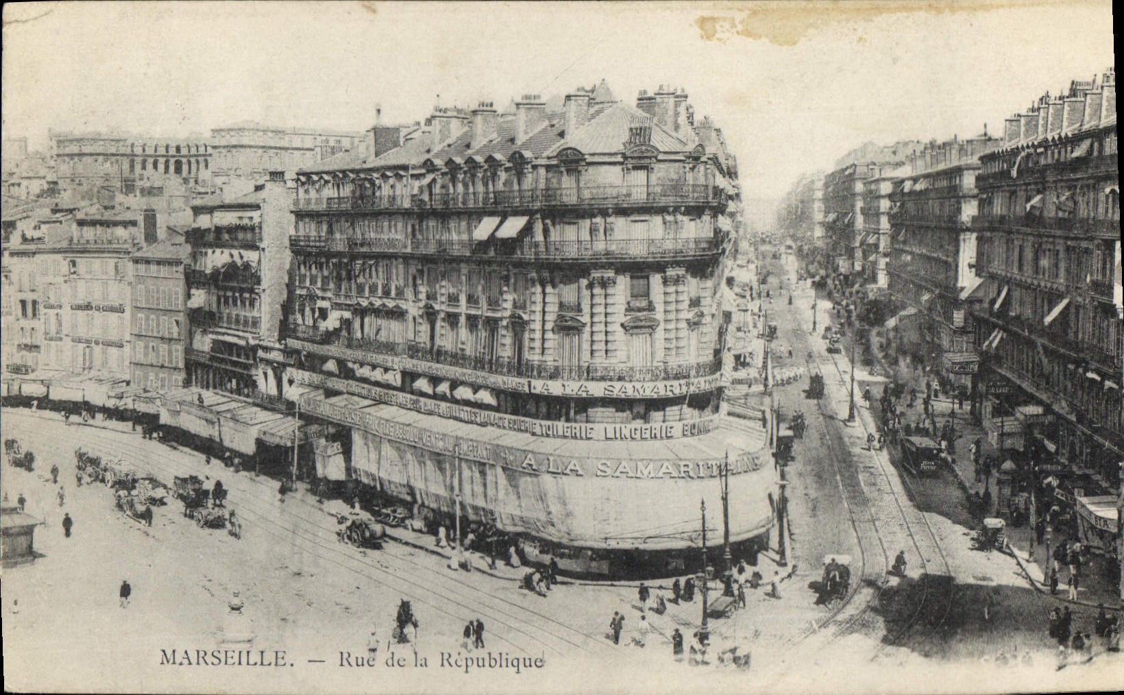 CPA Marseille Rue de la Republique 