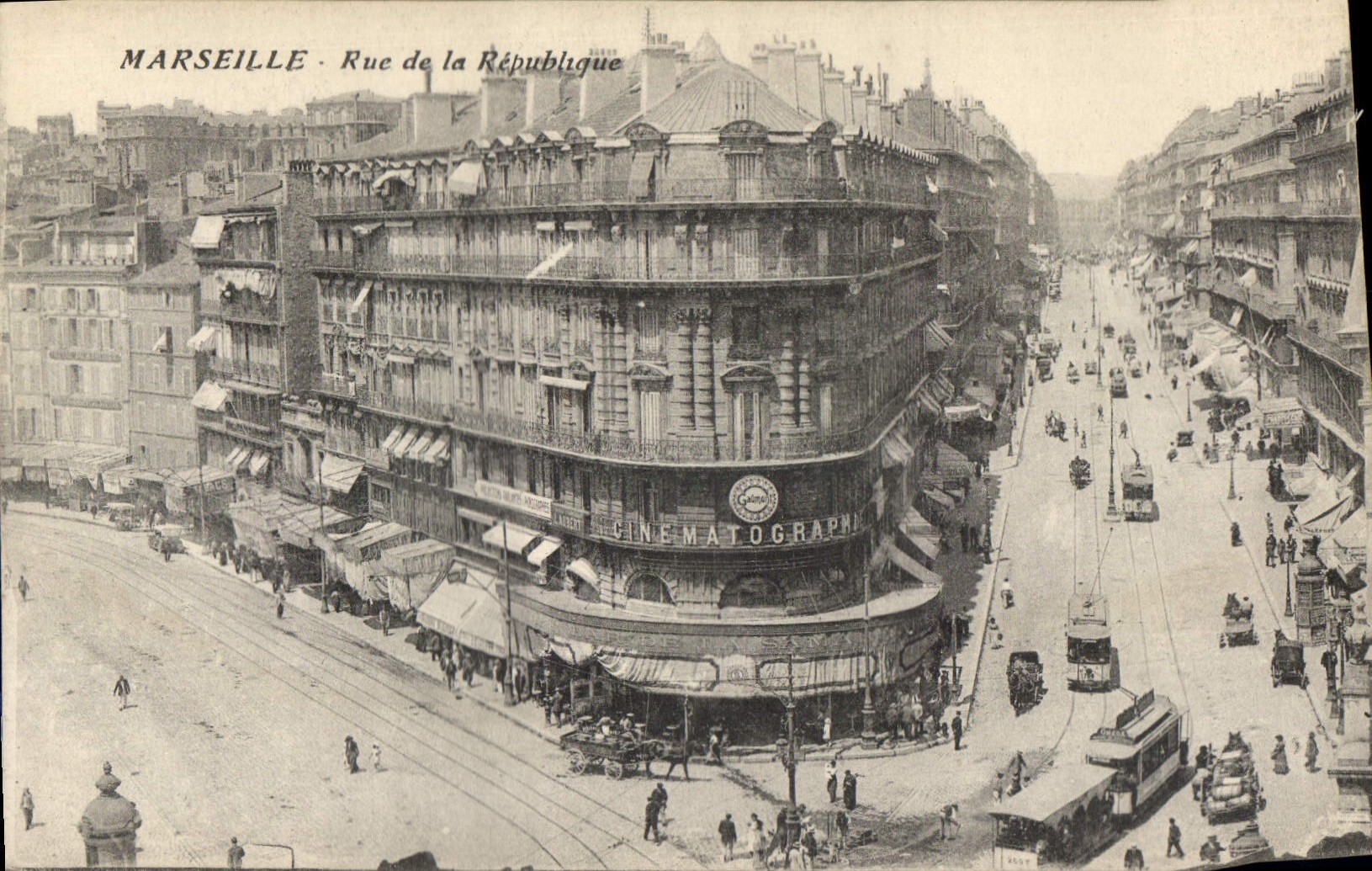 MARSEILLE - Rue de la République — Cinématographie — éditeur non visible