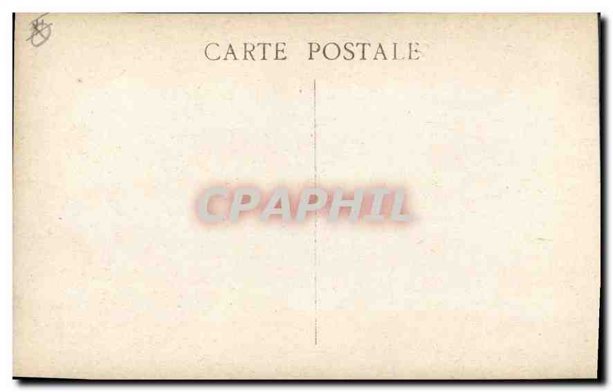 CPA Marseille Rue de la Republique Tramway  — Rückseite