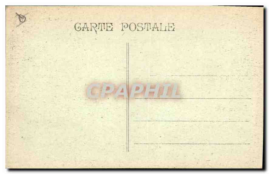 CPA Marseille Rue de la Republique Tramway   — Rückseite