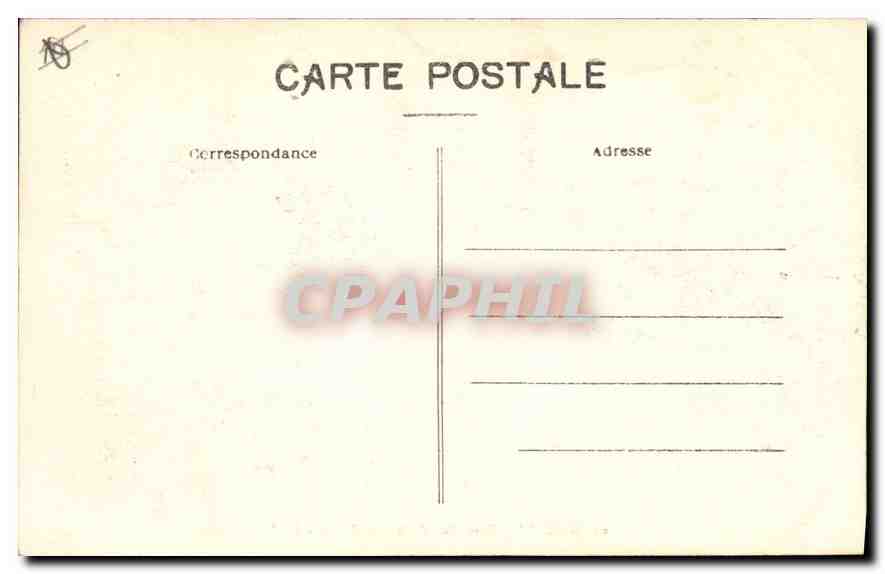 CPA Marseille Rue de la Republique Tramway   — Verso