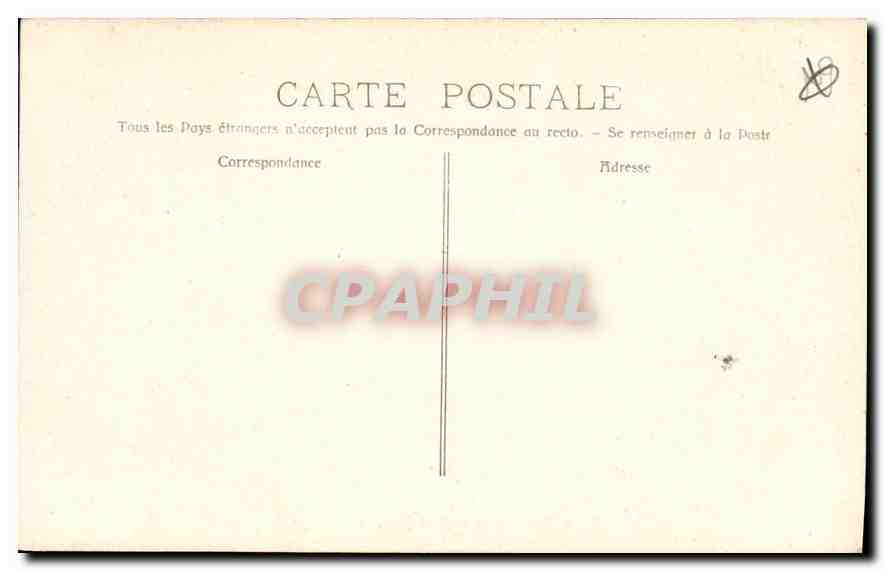 CPA Marseille vue generale du Port Bateaux — Verso