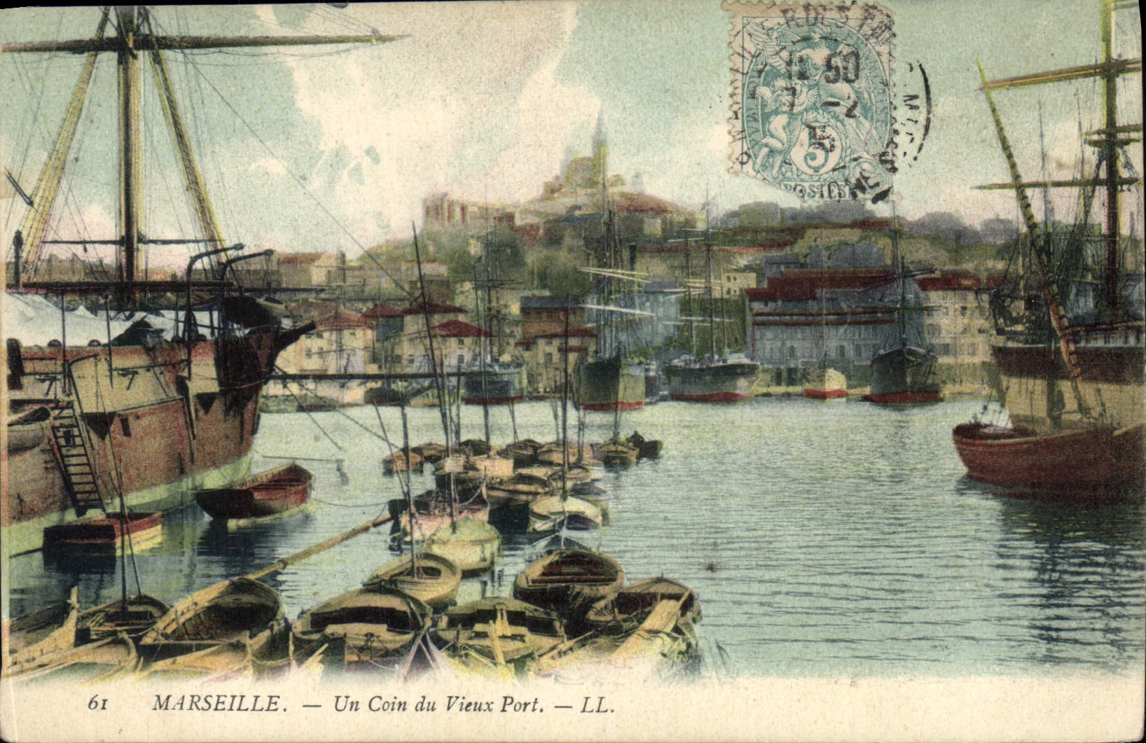 Marseille — Un Coin du Vieux Port — LL. — N° 61