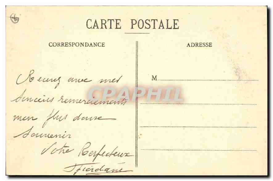 Marseille — Nachtleben — Verlag EL, Nr. 188 — Rückseite