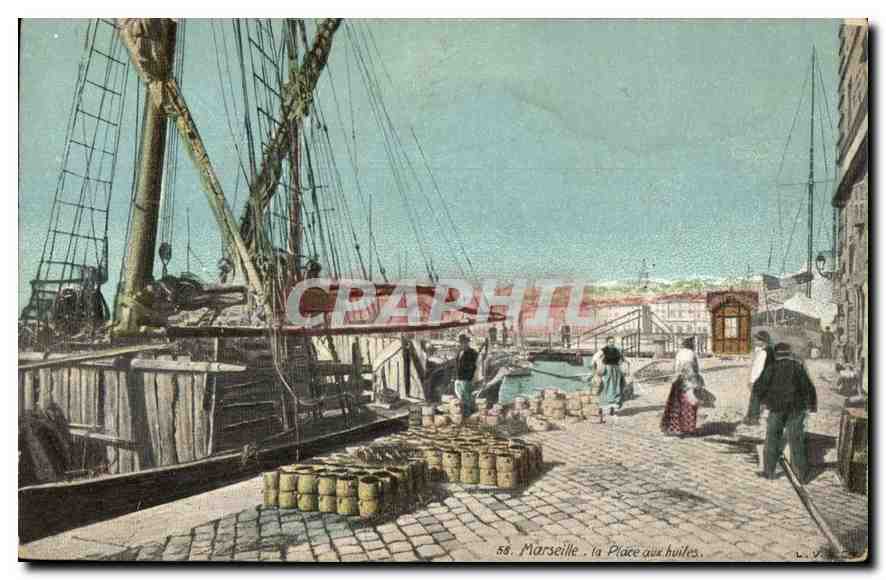 Marseille - la Place aux huiles — L. V. — n° 58