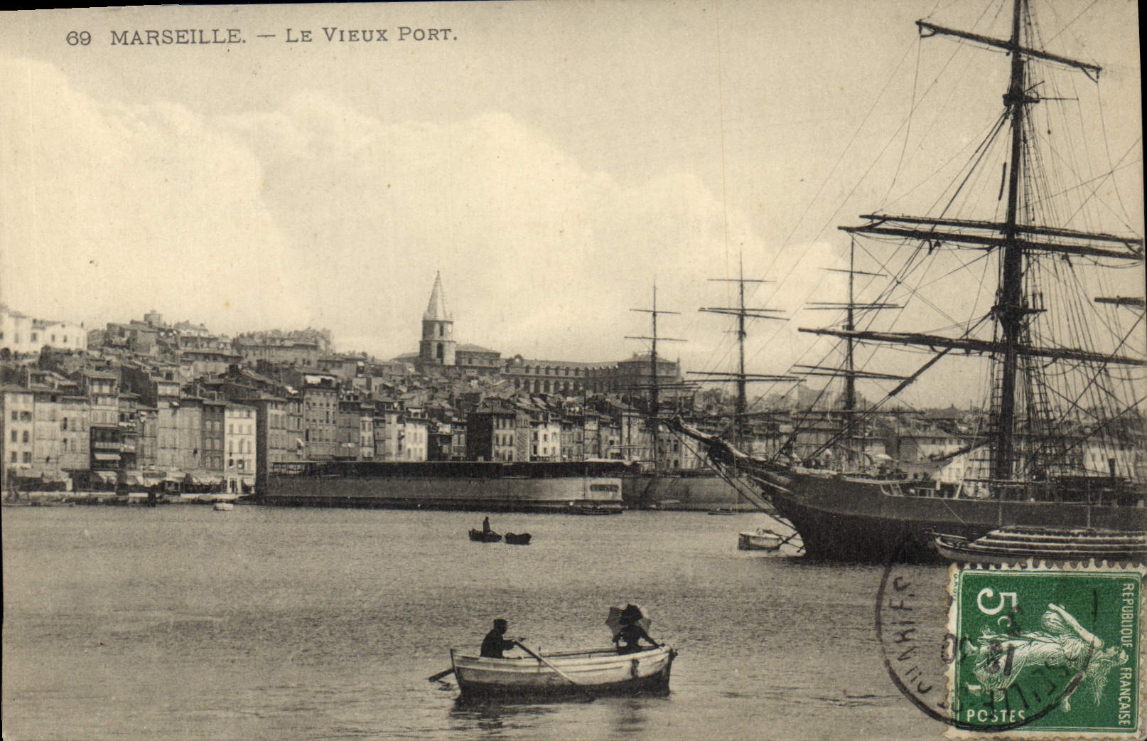 Marseille — Le Vieux Port — Éditeur non identifié, n° de série 69