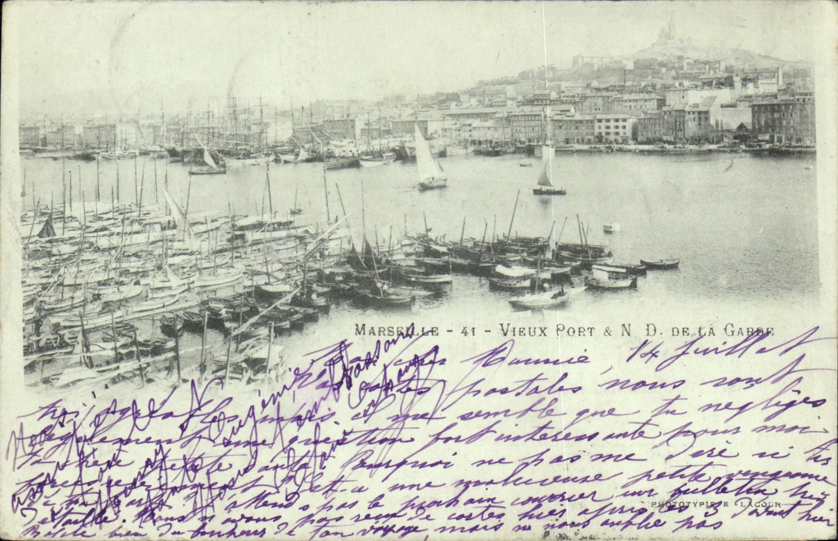 Marsella - Puerto Viejo & N.D. de la Guardia — Fototipo LACOPR