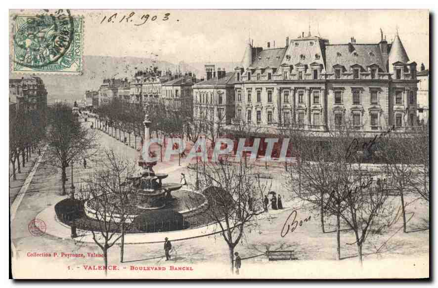 CPA Valence Boulevard Bancel 