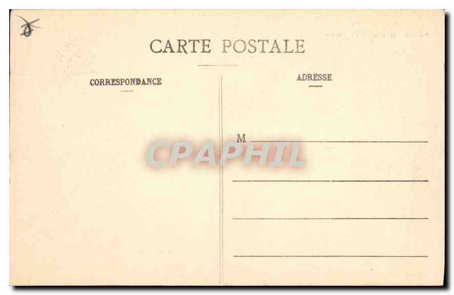 CPA Valence Au Parc Monument Th Jouvet  — Rückseite