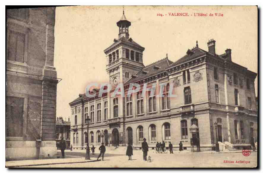 CPA Valence l'hotel de Ville 