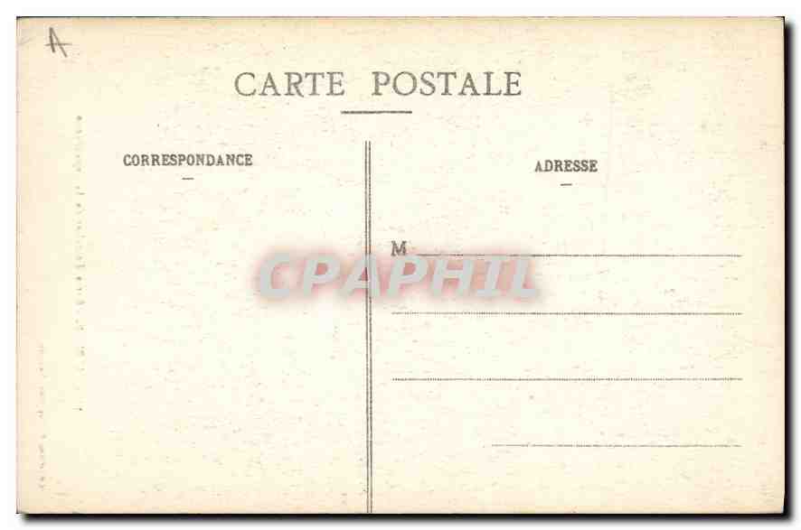 CPA Valence Porte d'escalier de la Renaissence  — Rückseite