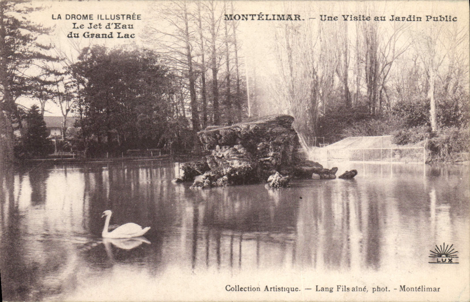 Montélimar — Una visita al Giardino Pubblico — Lang Fils aîné, fot.