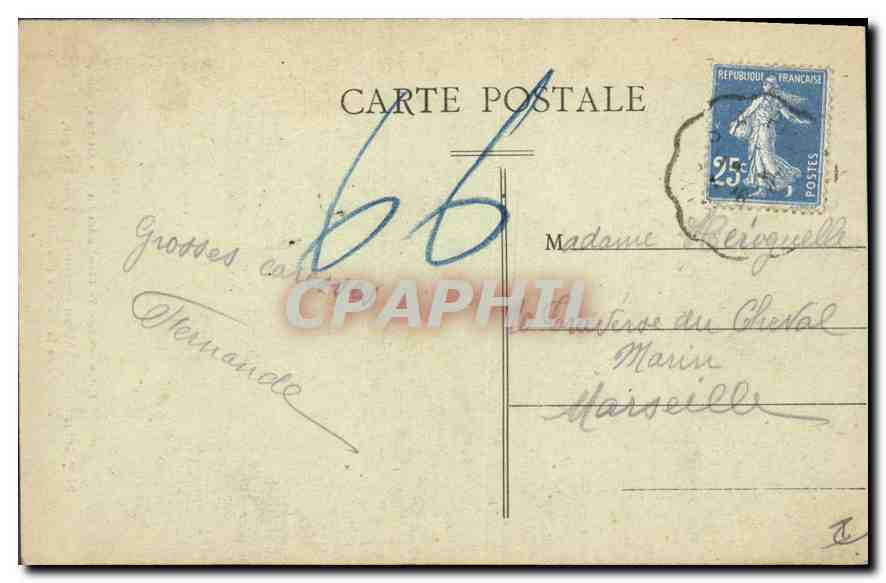 Grignan-le-Château (restauré) — Tour Sévigné, à droite de la façade François 1er — Édition Artistique Th. Revoul « Aux Dix Mille Articles », Toulouse — Reverso