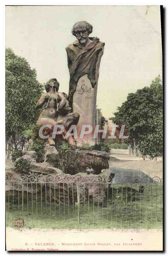 Valence - Monument Louis Gallet, par Inzalbert