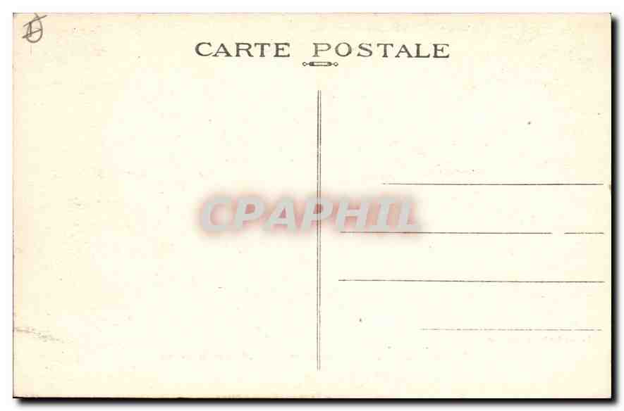 CPA La Begude de Mazenc Drome chateau de M Loubet  — Rückseite