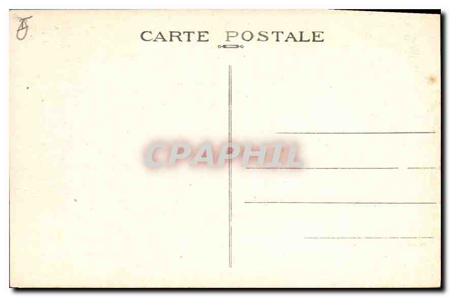 CPA la Begude de mazenc Drome chateau de M Loubet  — Rückseite
