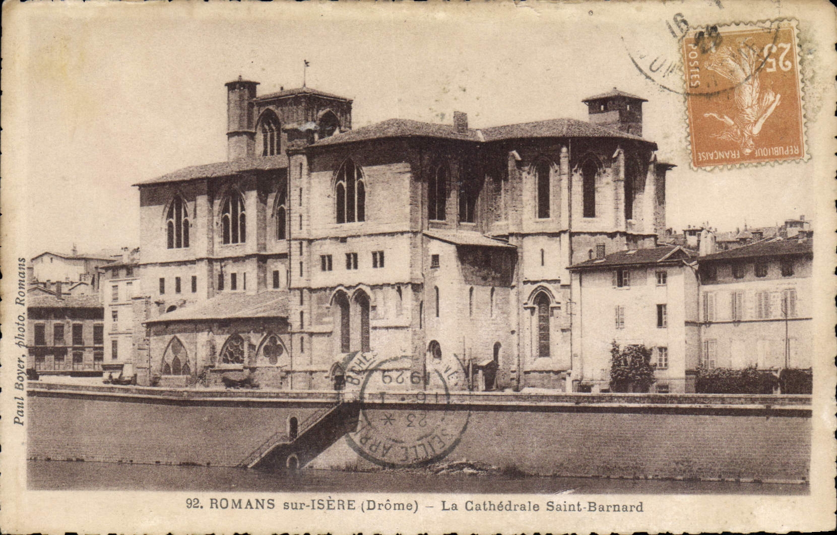 Romans-sur-Isère (Drôme) — La Cathédrale Saint-Barnard — Paul Bover, photo. n°92