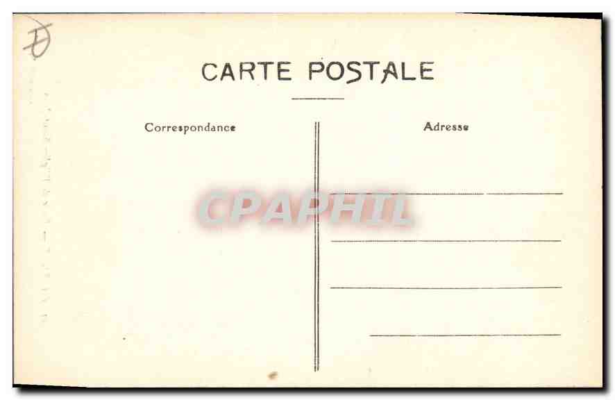 CPA Valence Porte de l'Eglise Saint Jean  — Rückseite