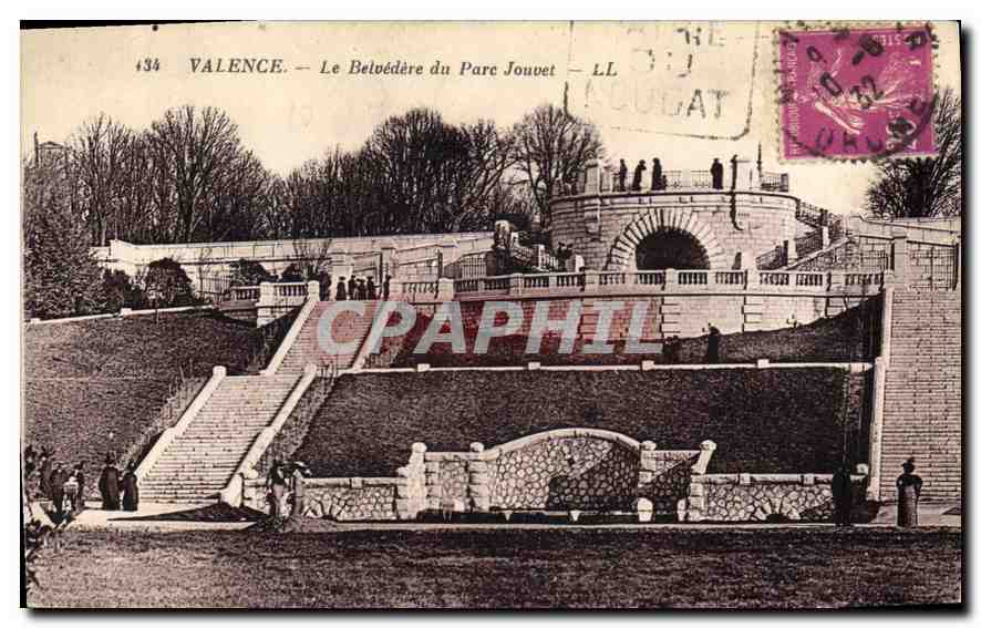 Valence — Le Belvédère du Parc Jouvet — LL Goujat