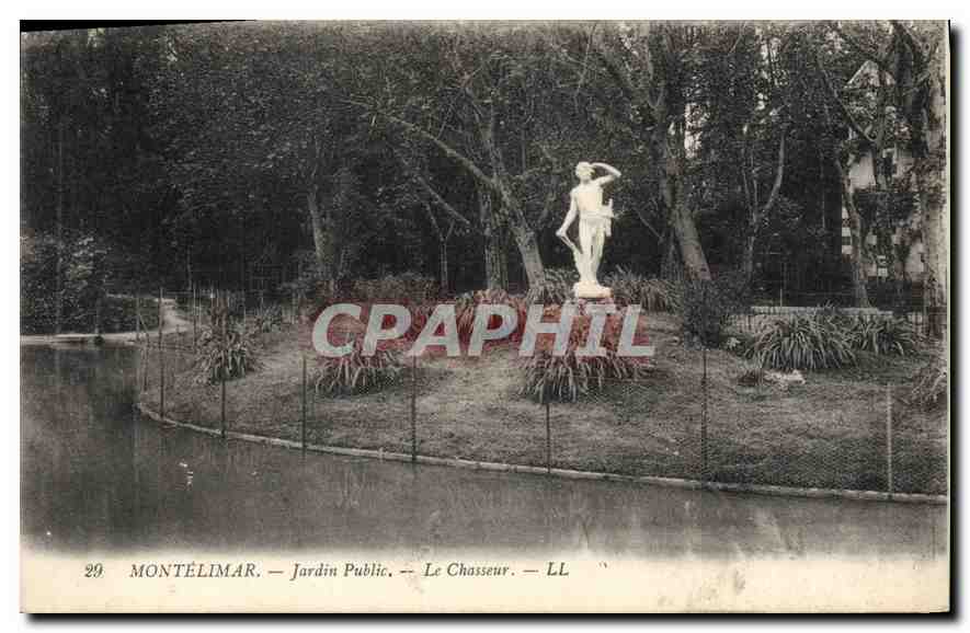 Montélimar — Jardin Public — Le Chasseur — LL