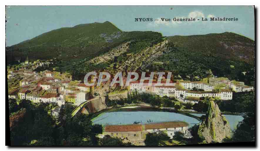 CPA Nyons Vue generale La Maladrerie 
