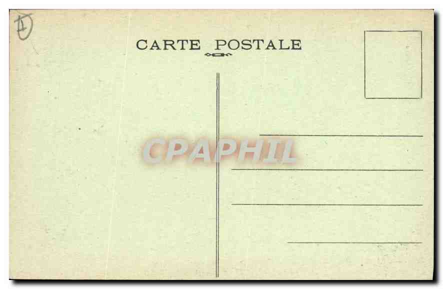 CPA Gragnan Drome Chateau Facade Francois I  — Rückseite