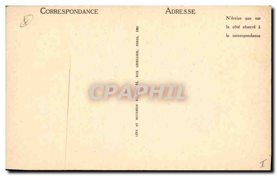 CPA valence la cathedrale porte nord — Rückseite