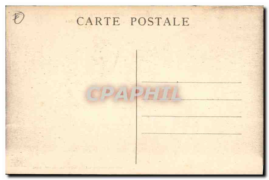 CPA La drome illustree montelimar une visite au jardin public le lion et le rat — Rückseite