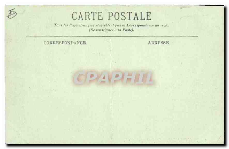 Montélimar — Le Jardin public — LL. n°7 — Rückseite