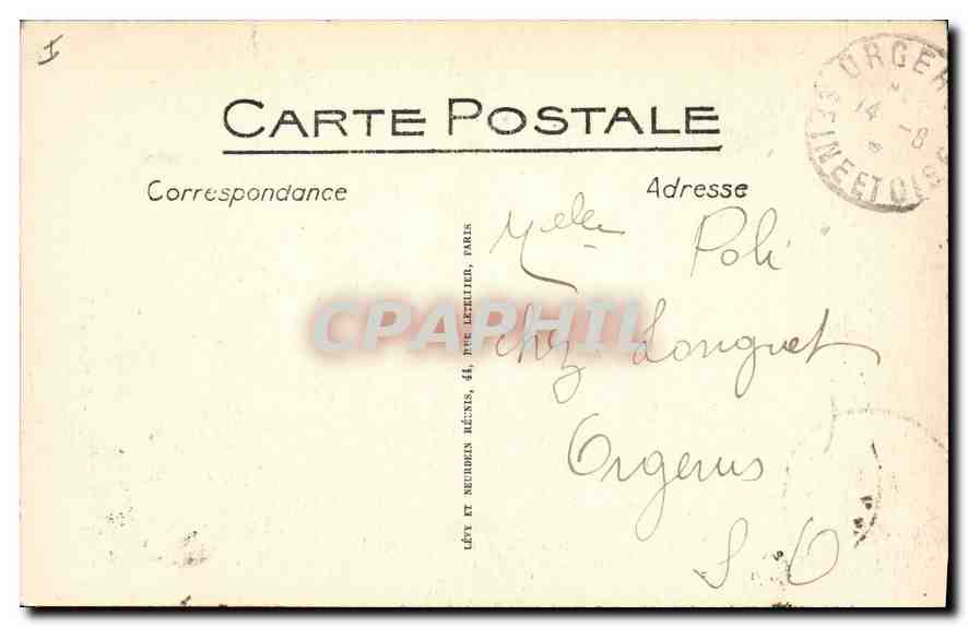 Dreux — Ancien évêché — ND — Verso