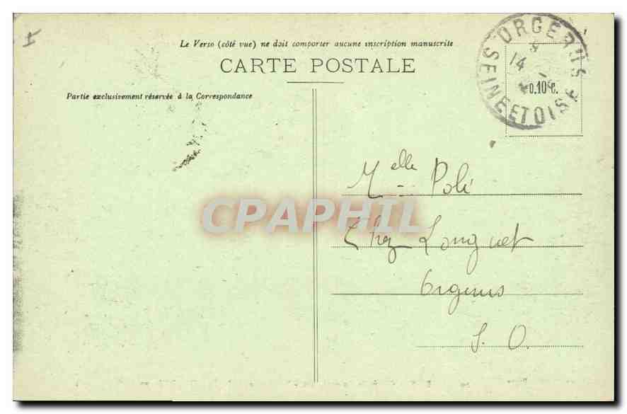 Dreux - Chapelle Saint-Louis - Sépulture de la Famille d'Orléans — G. Foucault, édite, Dreux, n°20 — Rückseite