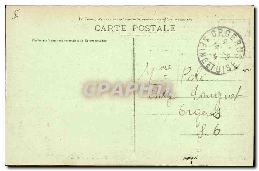 Dreux (Eure-et-Loir) — Chapelle Saint-Louis — G. Fonceault, édit., Dreux — Verso