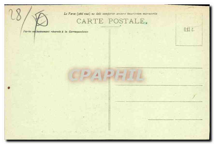 CPA Chartres Enfants de la Maitrise Notre Dame  sortant de la Cathedrale — Verso