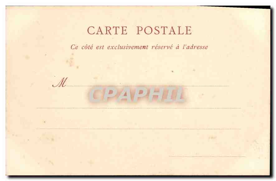 CPA Chartres Cathedrale de Chartres Portail Sud — Rückseite