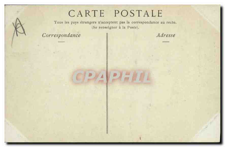CPA Chartres Vieille Rue Saint Yves Femme Folklore — Rückseite