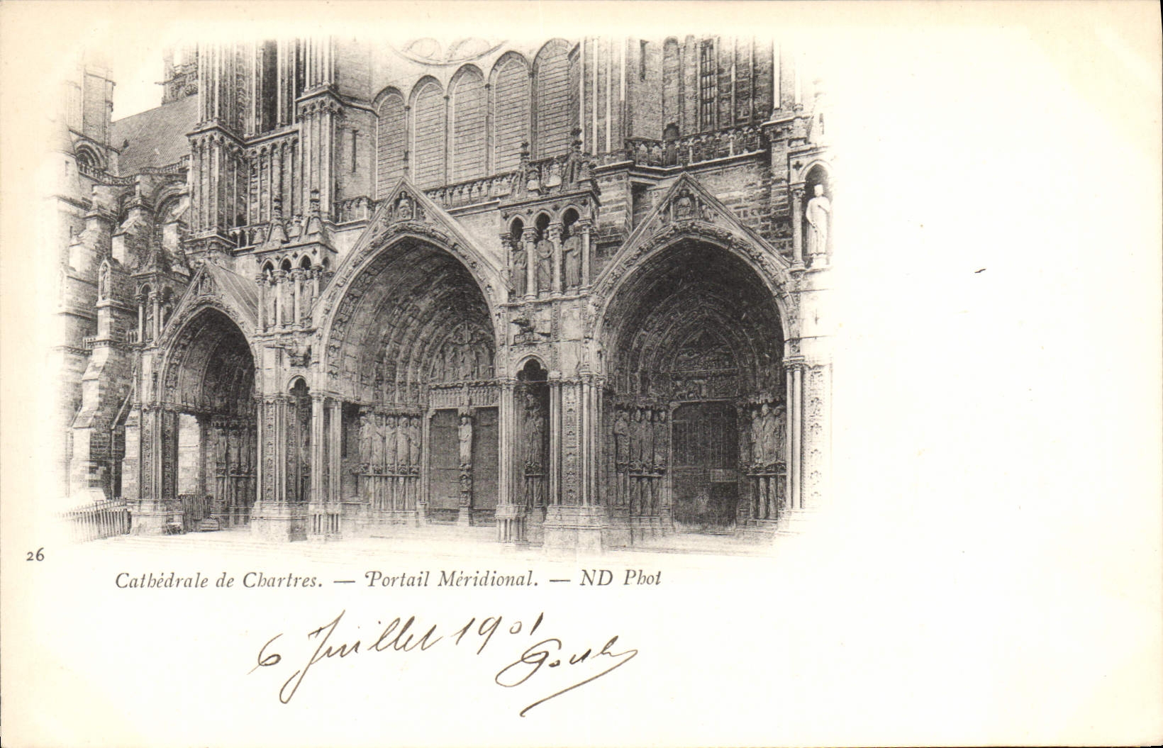 Cathédrale de Chartres — Portail Méridional — ND Phot